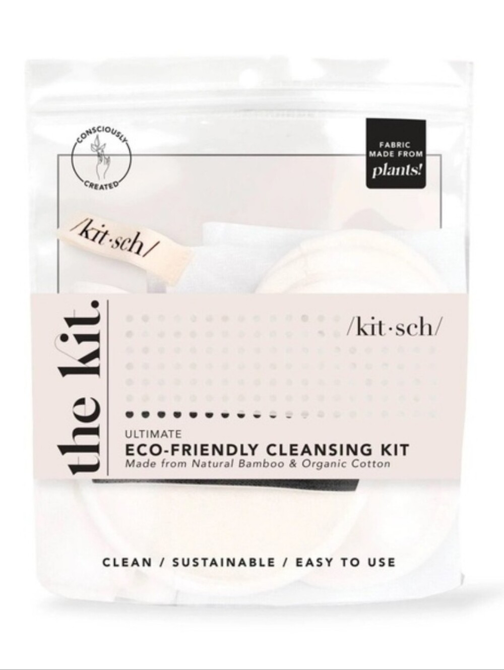 Kit•sch the Kit Eco-Friendly Cleansing Kit . NIB